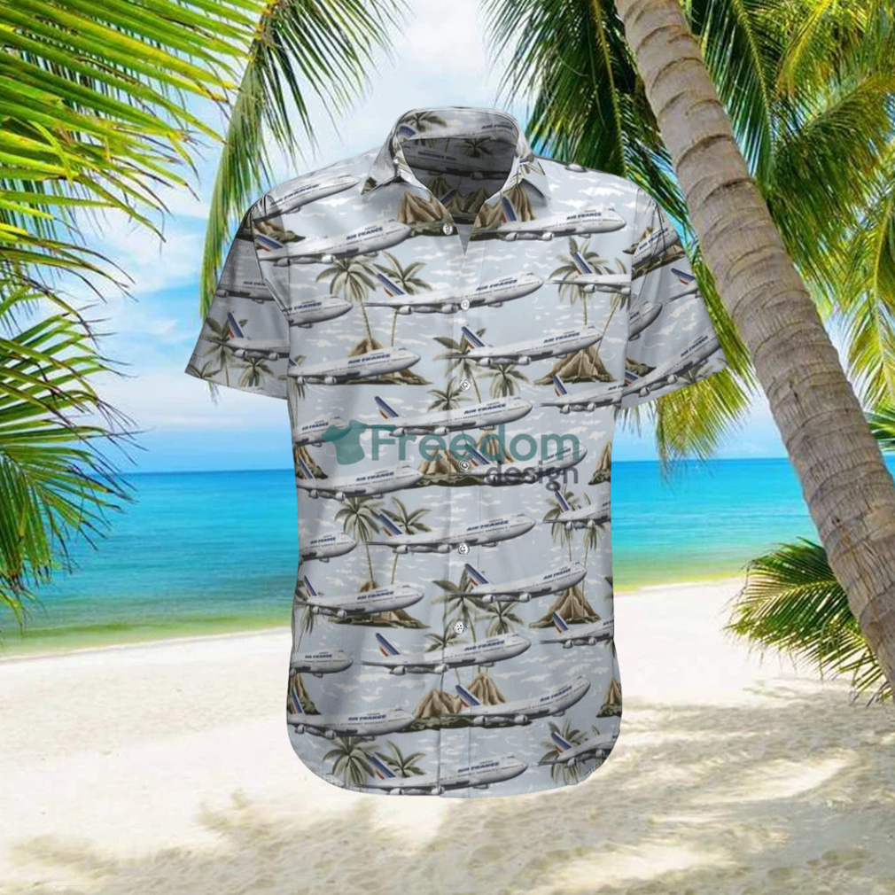 Air France Boeing 747 200 Hawaiian Shirt - Limotees