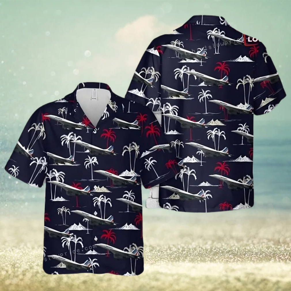 Air France Concorde Hawaiian Shirt For Men And Women - Limotees