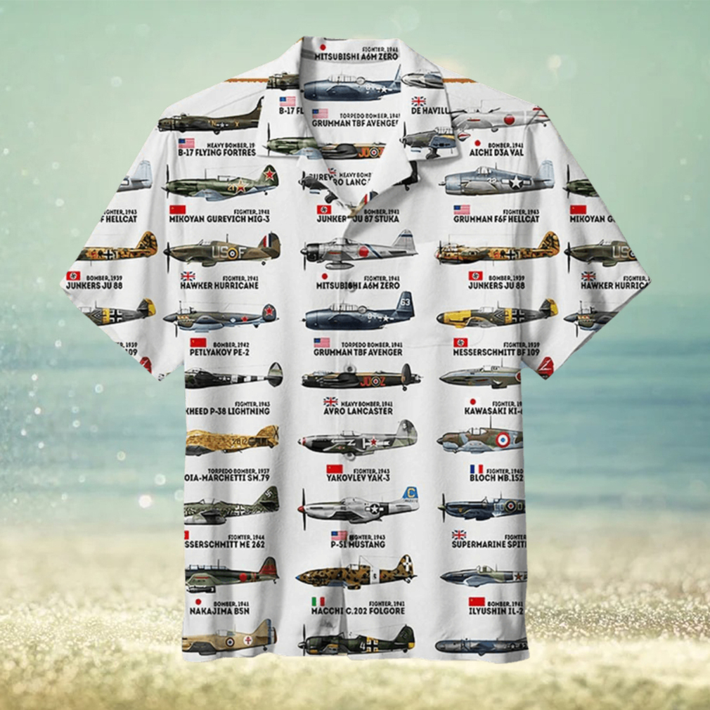 Aircraft Collection Unisex Hawaiian Shirt - Limotees