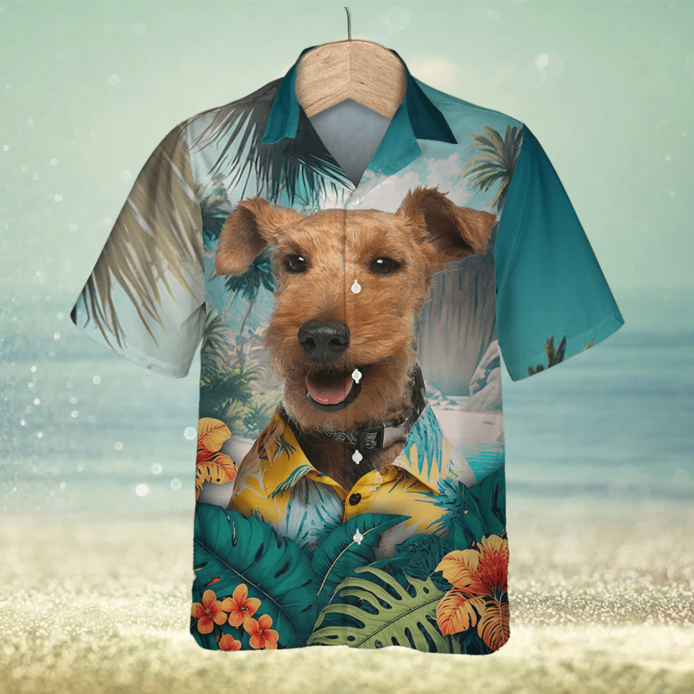 Airedale Terrier Yorkshire’S Pride In 3D Hawaiian Tropical Shirt - Limotees