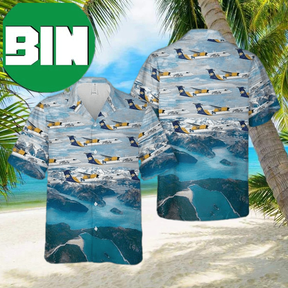 Alaska Airlines Q400 MSU Hawaiian Shirt - Limotees