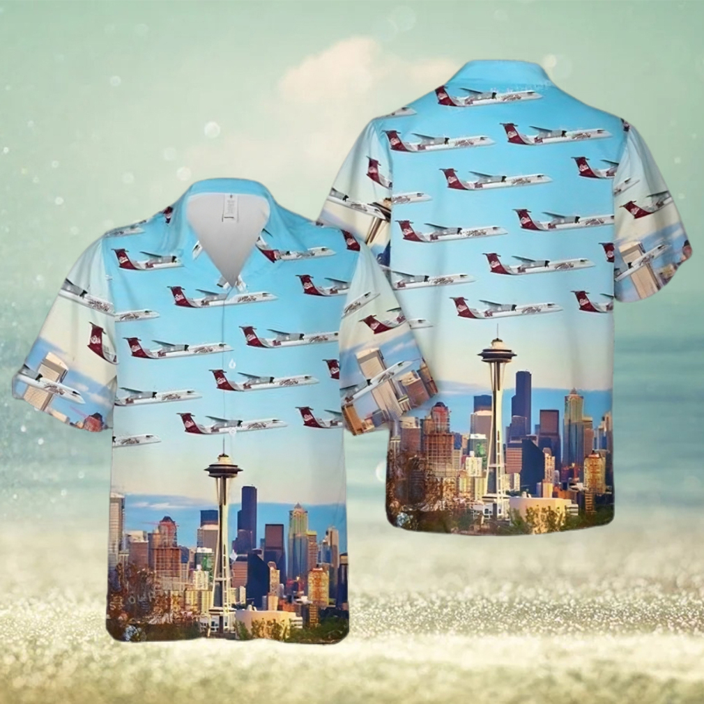 Alaska Airlines Q400 Um Hawaiian Shirt Outfit - Limotees