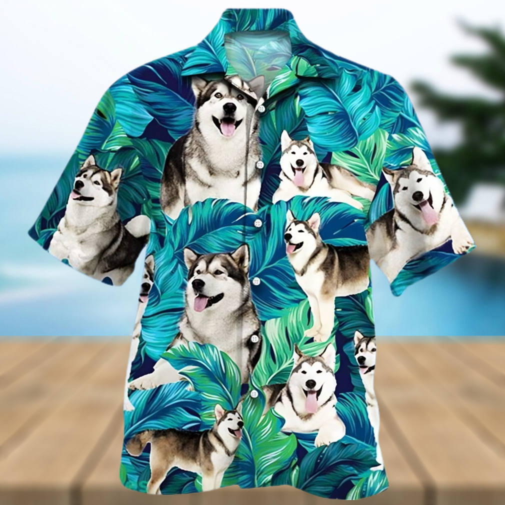 Alaskan Malamute Dog Lovers Hawaii Shirt - Limotees