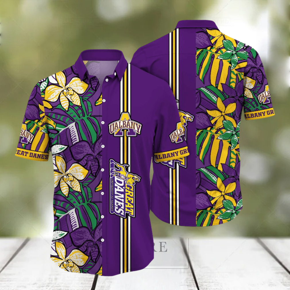 Albany Great Danes NCAA Hawaiian Shirt Mosquito Bites Aloha Shirt - Limotees