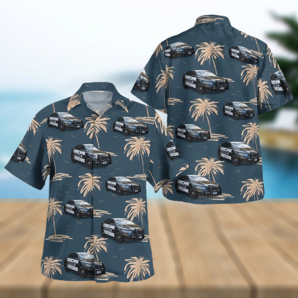 Albany New York Albany Police Department 2017 Ford Police Interceptor Hawaiian Shirt - Limotees