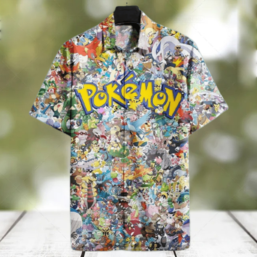 All Pocket Monsters Pokemon Hawaiian Shirt Birthday Gift For Summer Lovers - Limotees