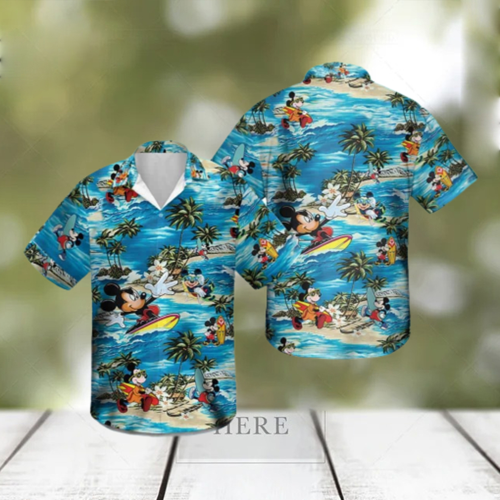 Aloha Beach Disney Mickey Mouse Hawaiian Shirt Trendy Summer - Limotees