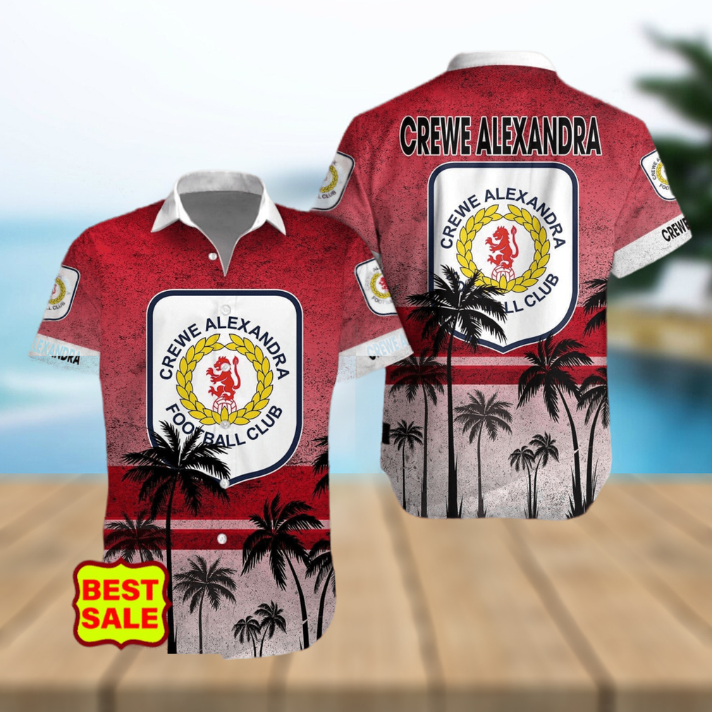 Aloha Crewe Alexandra Team EFL Hawaiian Shirt And Short Women Men - Limotees