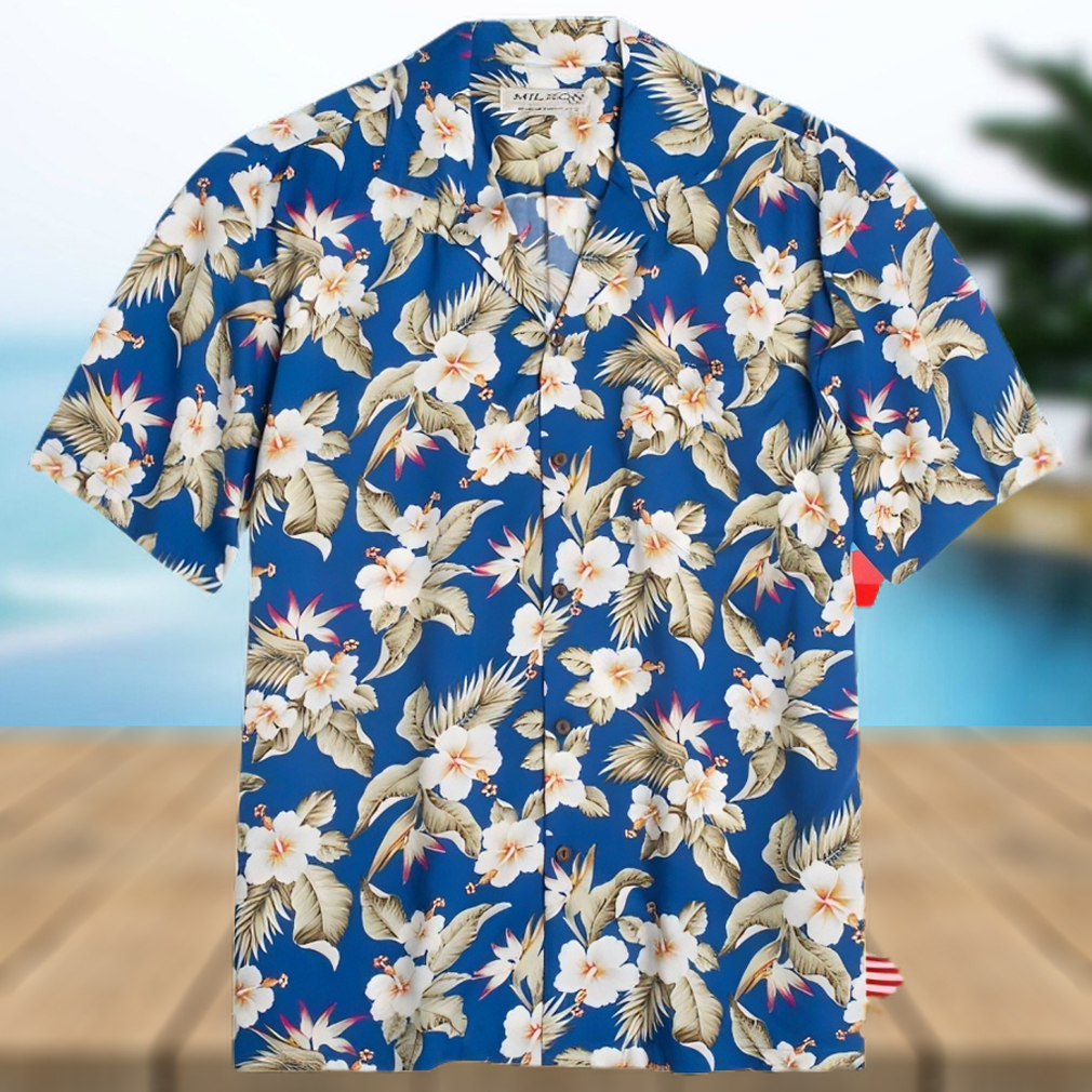 Aloha Hibiscus Blue For Hawai Fans Hawaiian Shirt - Limotees