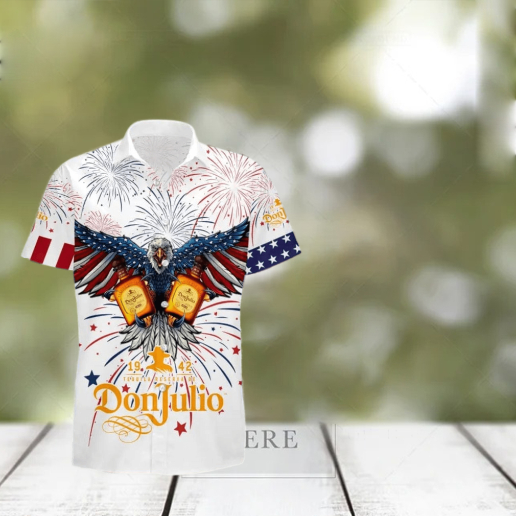 Aloha Independence Day Don Julio USA Flag Hawaiian Shirt - Limotees