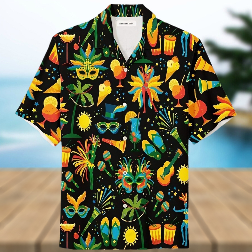 Aloha Mardi Gras Festival Summer Hawaii Awesome Hawaiian Shirt - Limotees