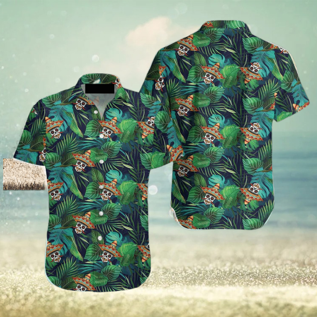 Aloha Mexican Skull 3D Hawaiian Shirt - Limotees