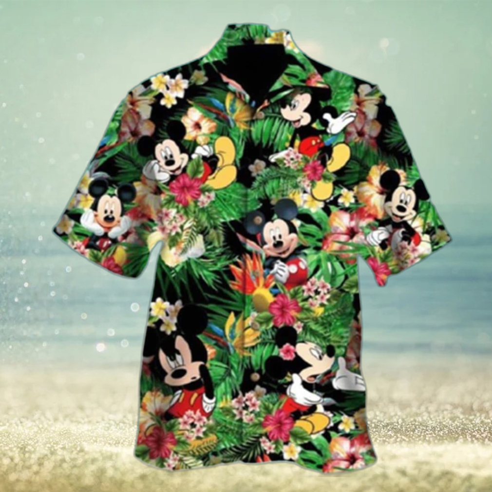 Aloha Mickey Mouse Hawaiian Shirt Disney Birthday Gift For Adults - Limotees