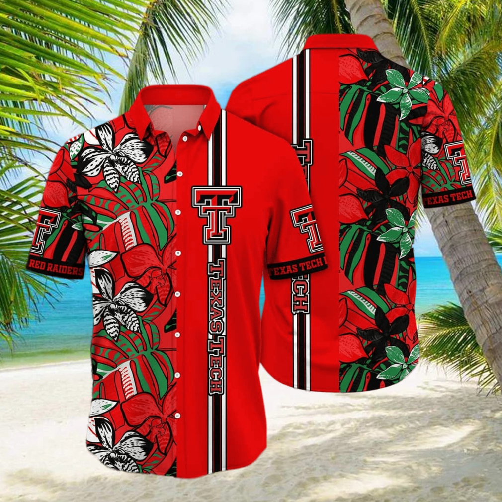 Aloha NCAA Texas Tech Red Raiders Hawaiian Shirt Summer Gift For Friend shirt - Limotees