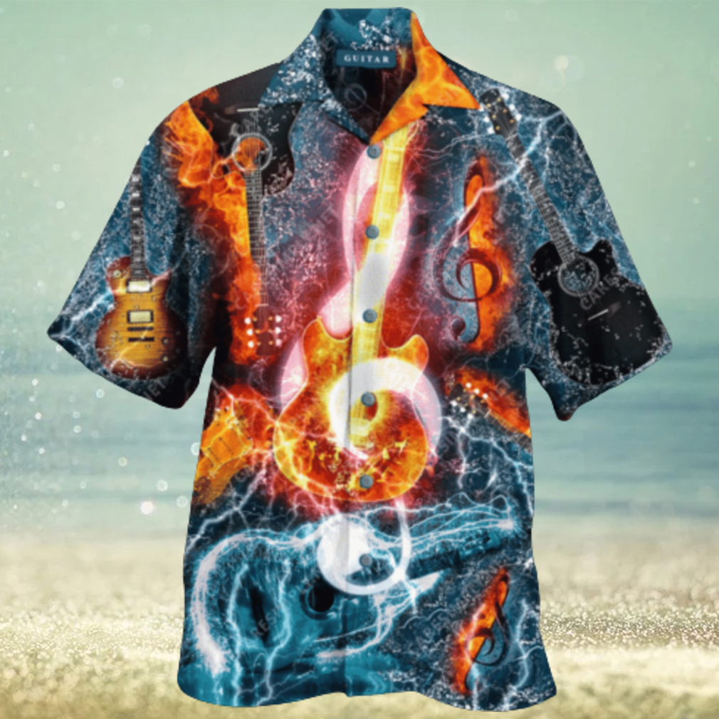 Amazing Music Note Guitar Hawaiian Shirt - Limotees