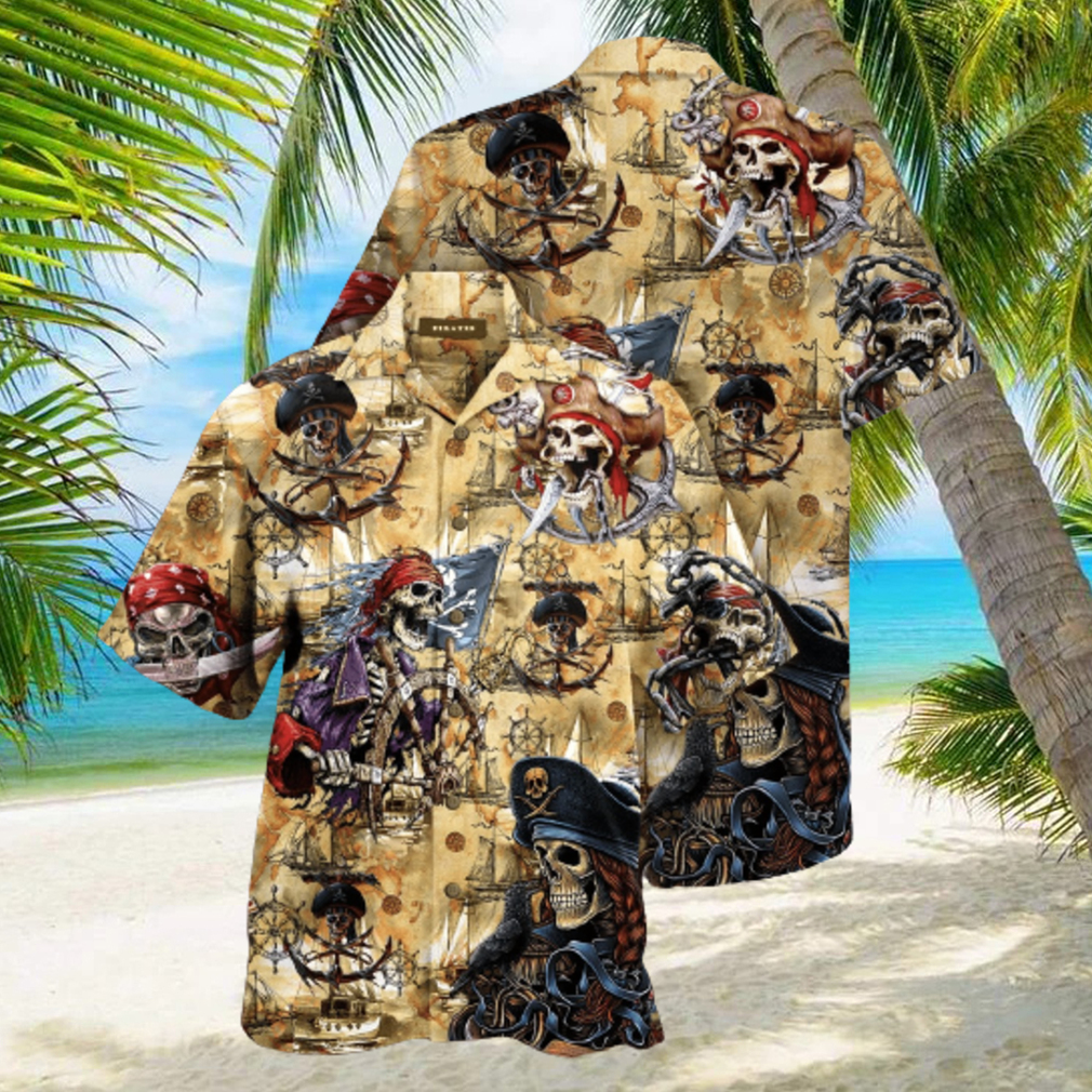 Amazing Pirate Skull Hawaiian Aloha Shirts - Limotees