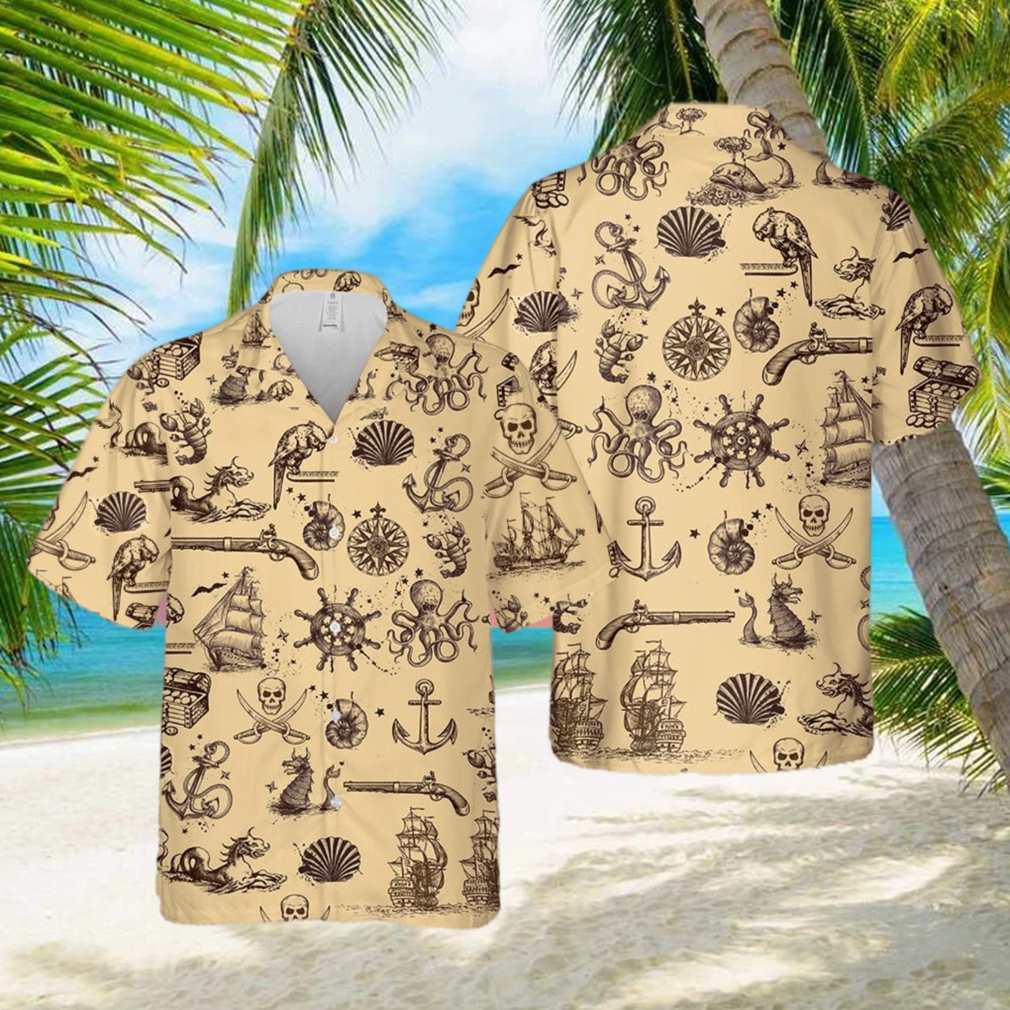 Amazing Pirate Skull Hawaiian Shirt Summer Gift For Men And Women - Limotees