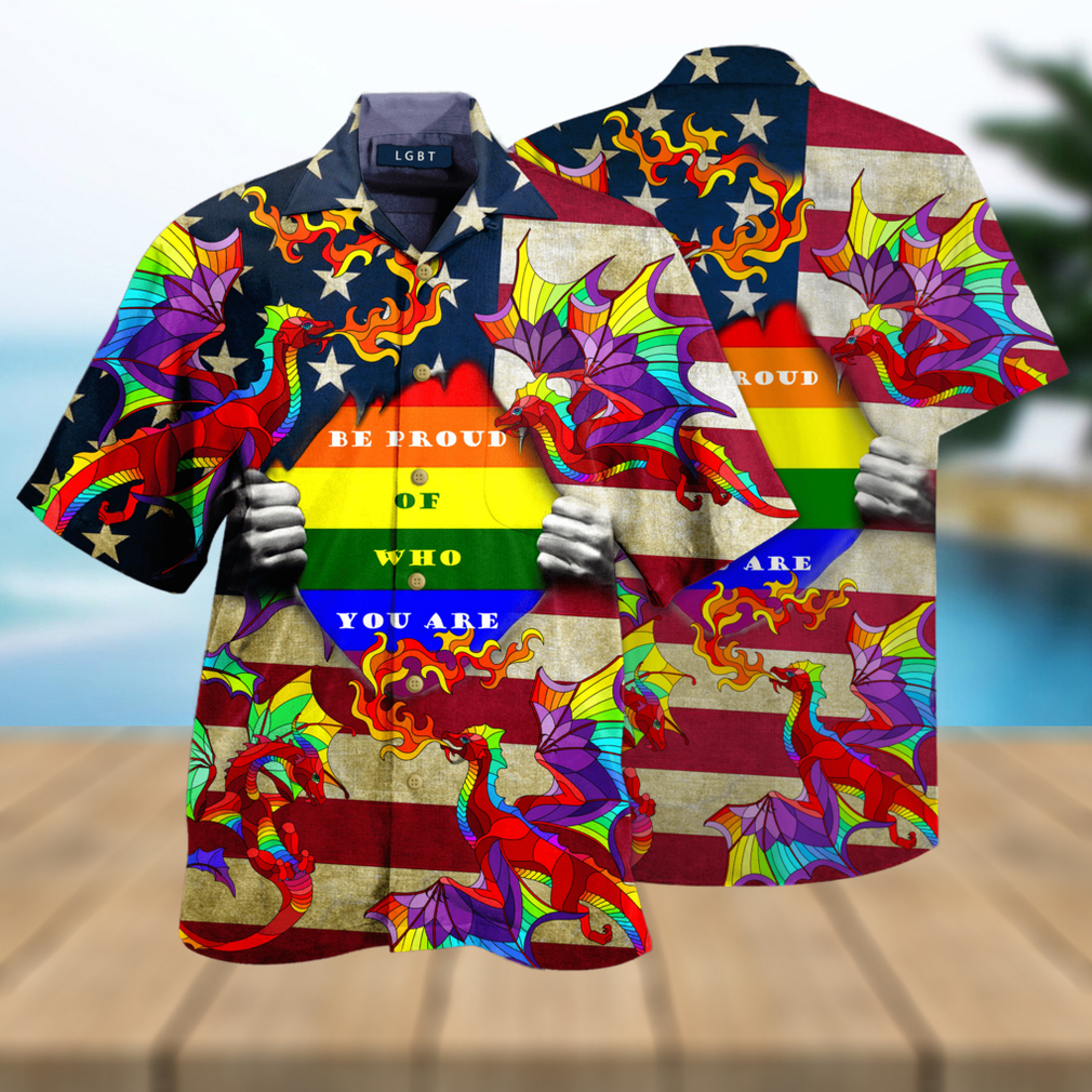 Amazing Rainbow Dragon Hawaiian Shirt - Limotees