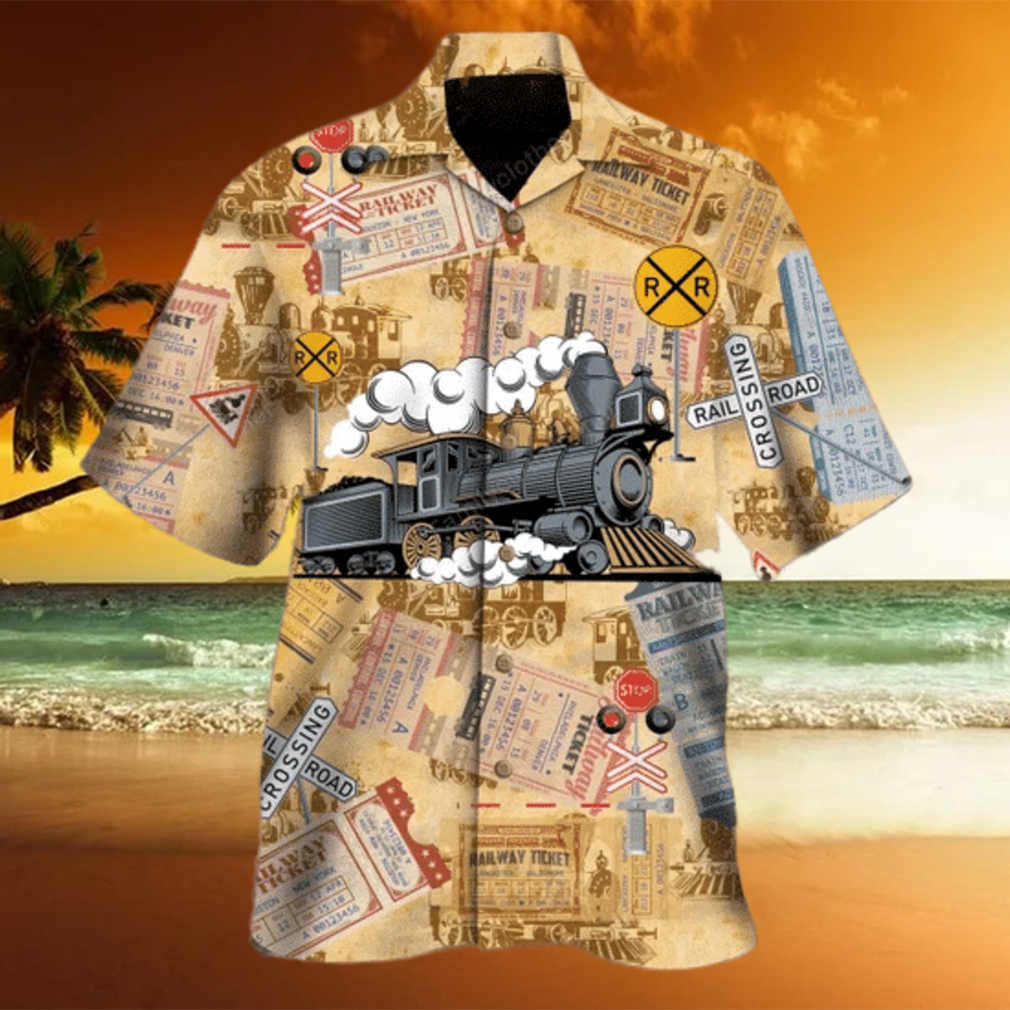 Amazing Western Railway Locomotive Hawaiian Shirt Unisex Adult Hw4005 hawaiian shirt - Limotees