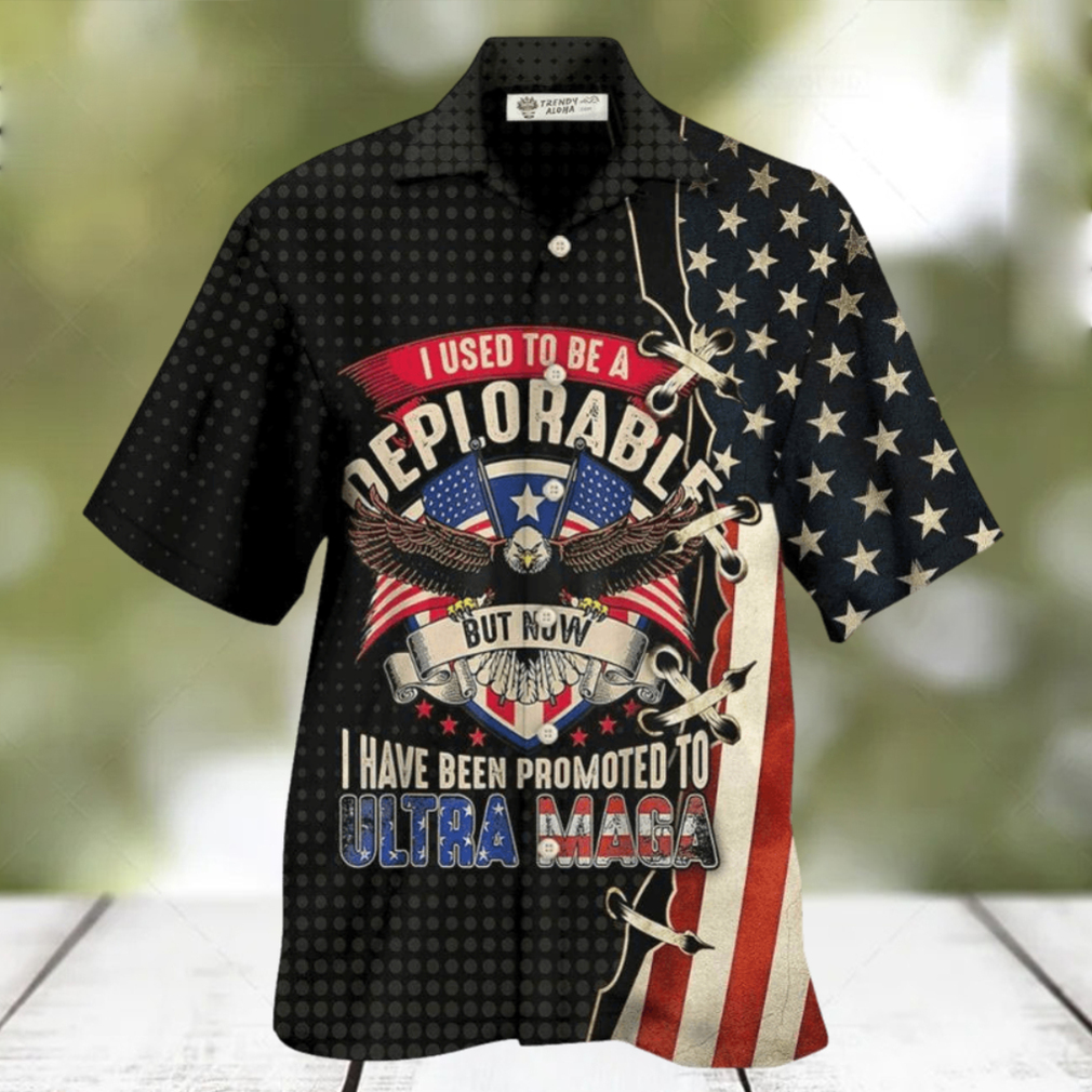 America I Used To Be A Deplorable Hawaiian Shirt - Limotees