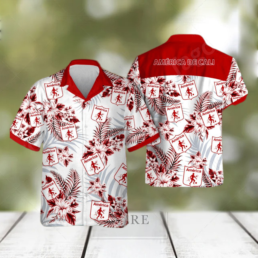 America de Cali Categorưa Primera A Hawaiian Shirt - Limotees