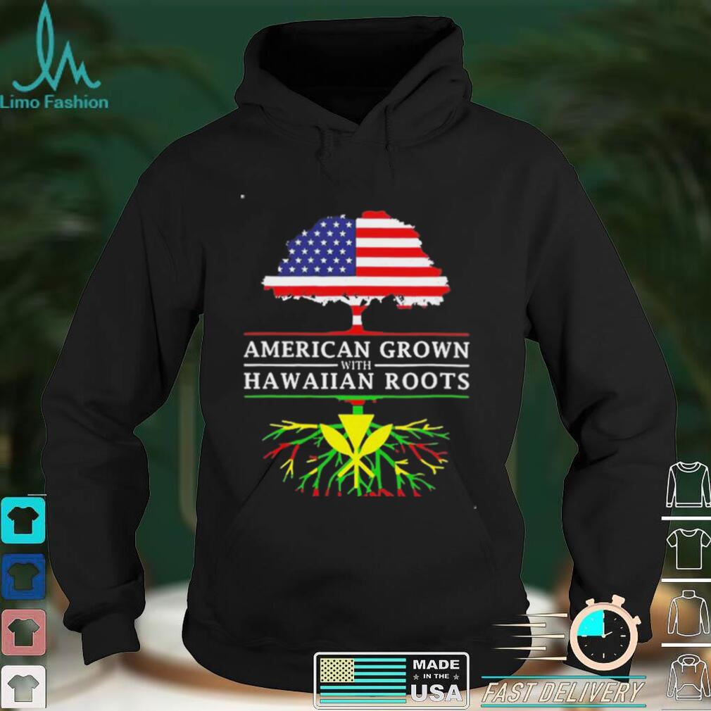 American Grown With Native Hawaiian Roots T Shirt - Limotees