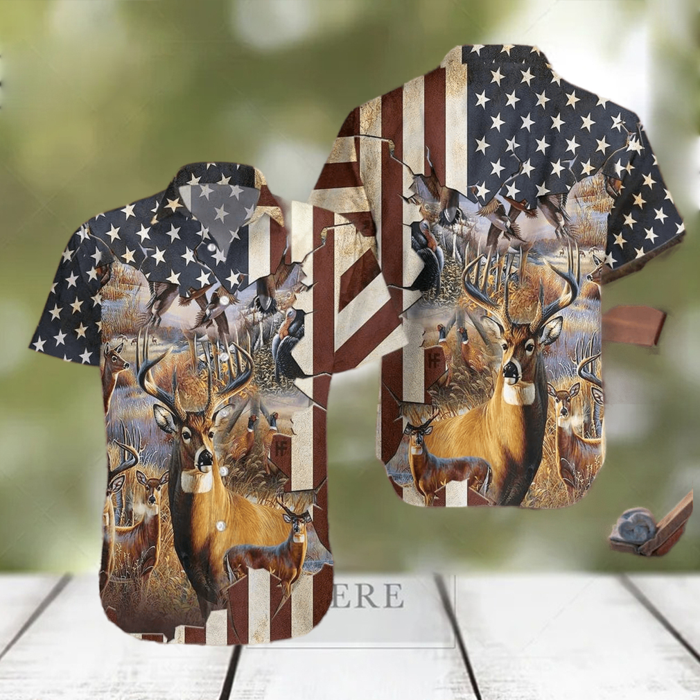 American Hunter Hawaiian Shirt Unisex Adult - Limotees