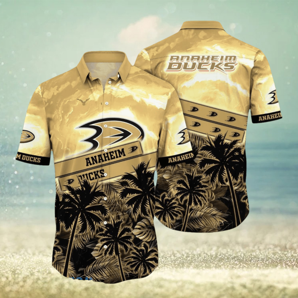 Anaheim Ducks NHL Flower Hawaiian Shirt Ideal Gift For Real Fans - Limotees