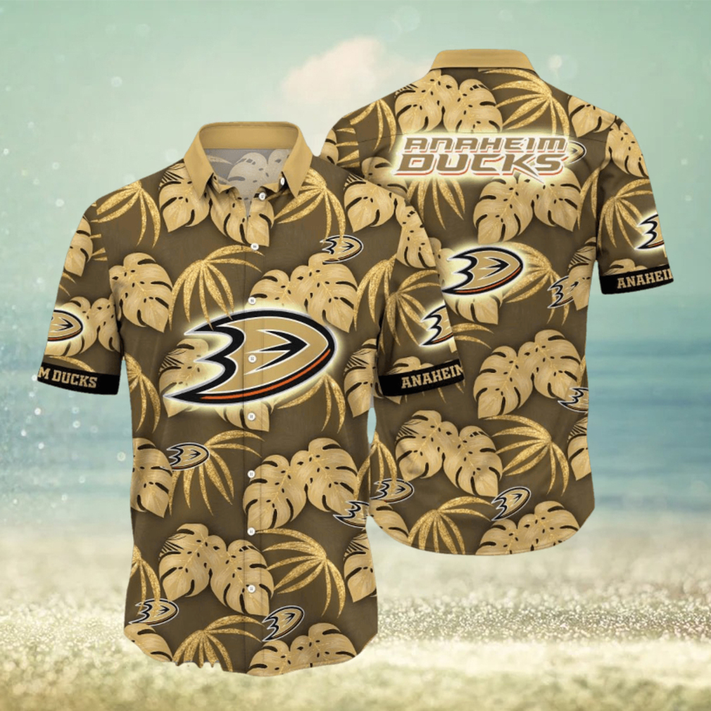 Anaheim Ducks NHL Flower Hawaiian Shirt Special Gift For Real Fans - Limotees