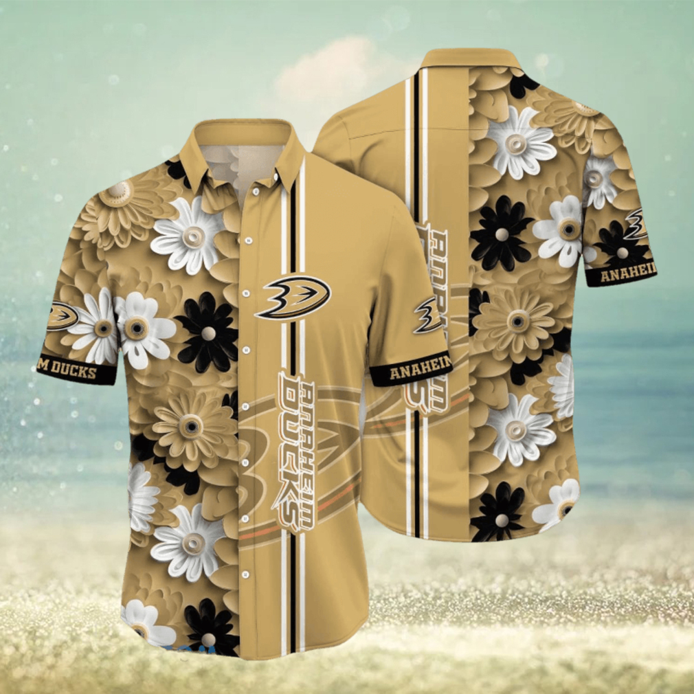 Anaheim Ducks NHL Flower Hawaiian Shirt Summer Football Best Gift For Fans - Limotees