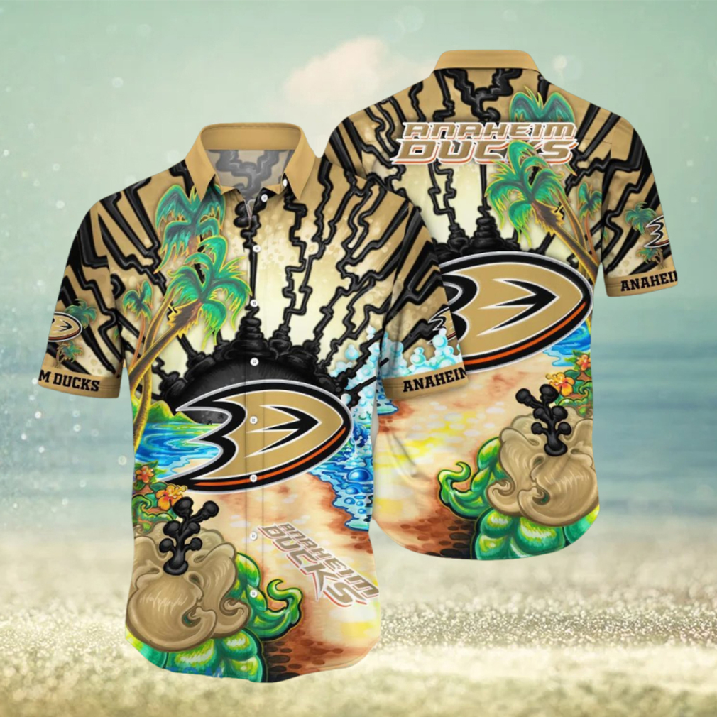 Anaheim Ducks NHL Flower Hawaiian Shirt Summer Football Best Idea For Real Fans - Limotees