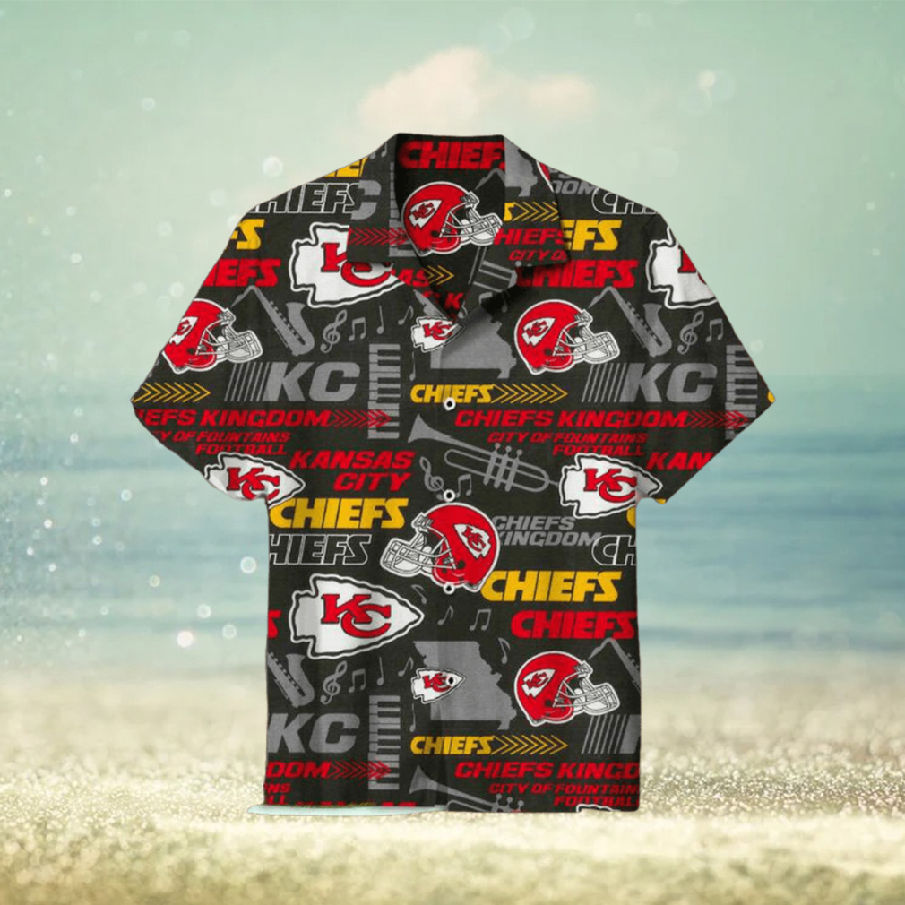 Andy Reid Hawaiian Shirt Kansas City Chiefs Hawaiian Shirt - Limotees