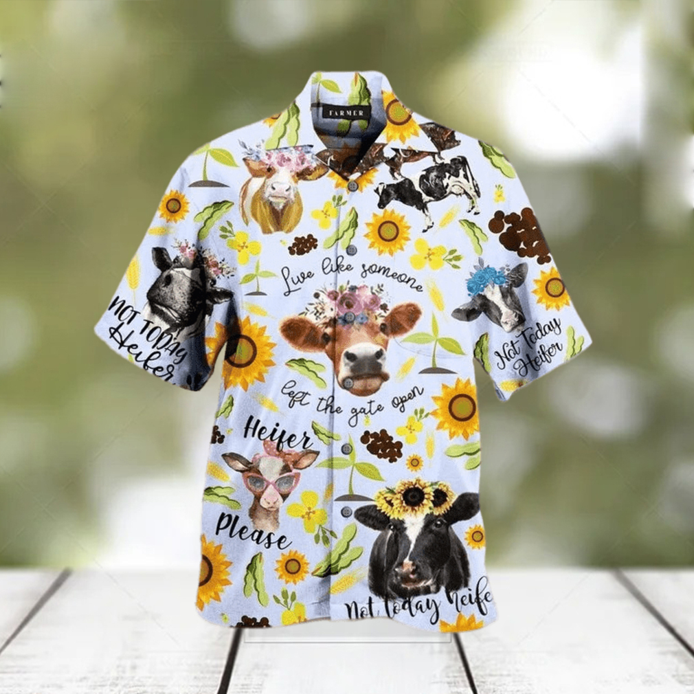 Animal Cotton Blend Collar Shirts Tops Hawaiian Shirt Unisex Adult - Limotees