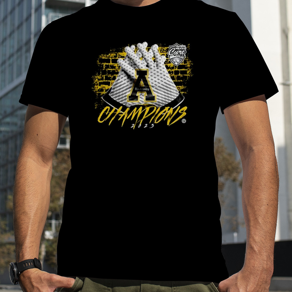 Appalachian State Mountaineers 2023 Cure Bowl Champions shirt