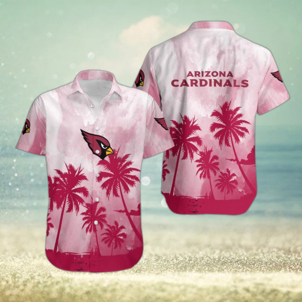 Arizona Cardinals Limited Edition Coconut Trees Hawaiian Shirt For Men And Women - Limotees