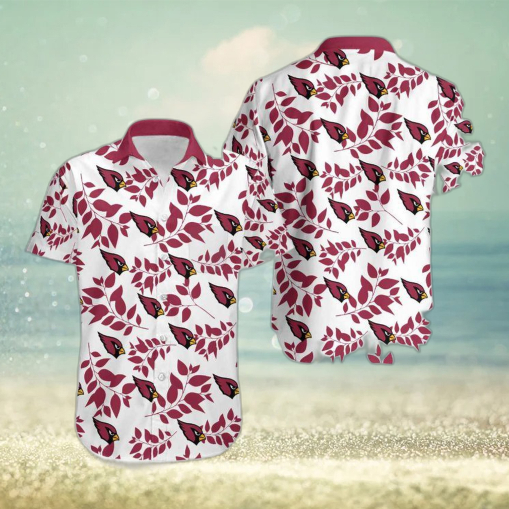 Arizona Cardinals Limited Edition Leaves Hawaiian Shirt For Men And Women - Limotees