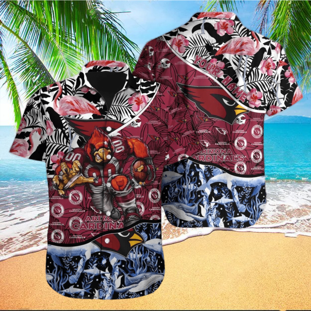 Arizona Cardinals NFL Football Custom Name Hawaiian Shirt - Limotees