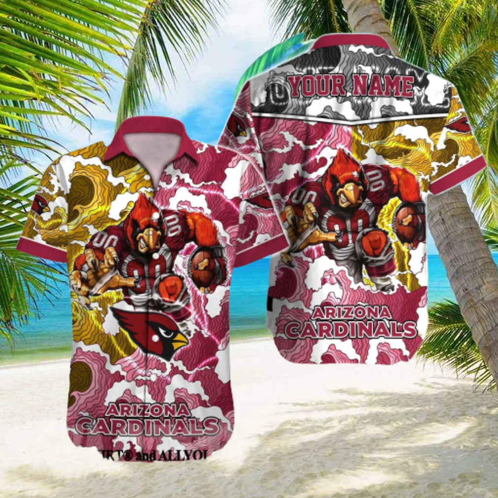 Arizona Cardinals NFL Full Printing Classic Hawaiian Button Shirt - Limotees