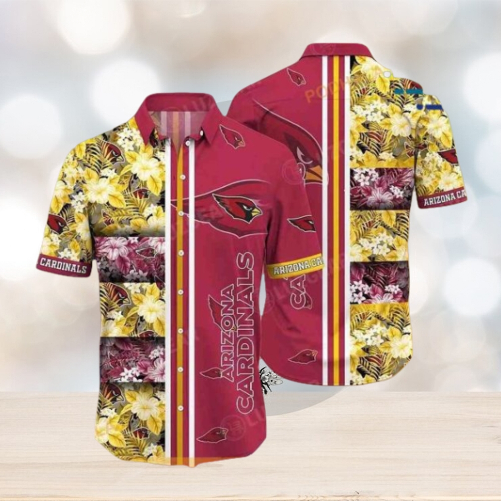 Arizona Cardinals NFL Hawaiian Shirt Graphic Tropical Shirt - Limotees