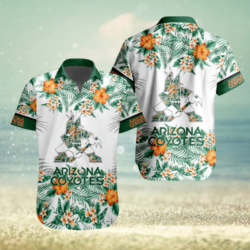 Arizona Coyotes NHL Team Beach Vibe Hawaiian Shirt - Limotees