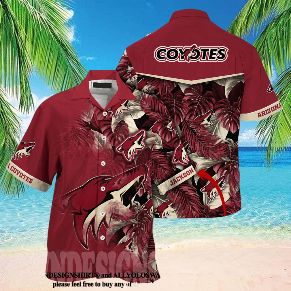 Arizona Coyotes NHL Unisex All Over Printed Hawaiian Shirt - Limotees