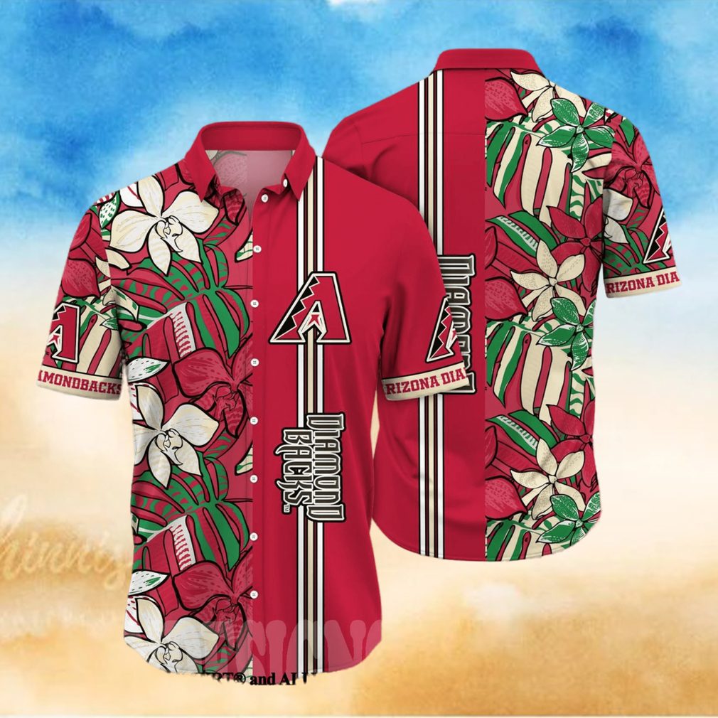 Arizona Diamondbacks MLB Floral Full Printed Classic Hawaiian Shirt - Limotees