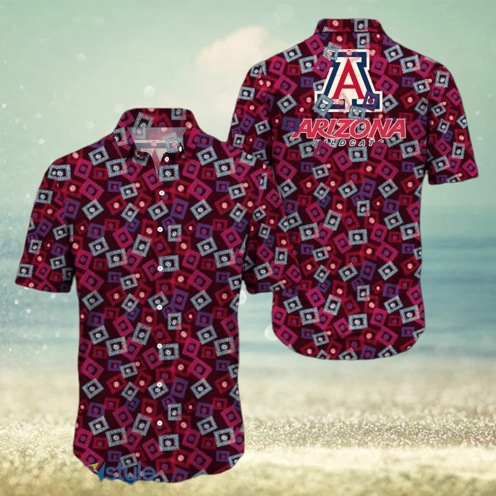 Arizona Wildcats Short Sleeve Film Pattern Hawaiian Shirt For Men And Women - Limotees