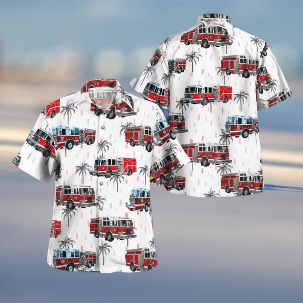 Armonk New York Armonk Fire Department Summer Aloha Hawaiian Shirt - Limotees