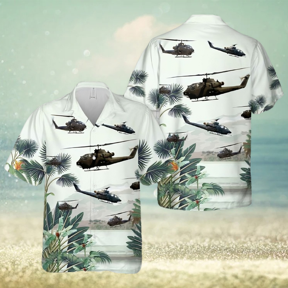 Army Ah 1f Cobra Trending Hawaiian Shirt - Limotees