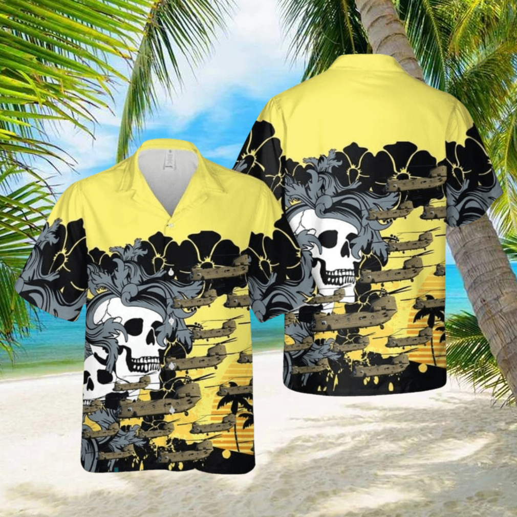 Army Boeing CH 47 Chinook Short Sleeve Aloha Hawaiian Shirt - Limotees