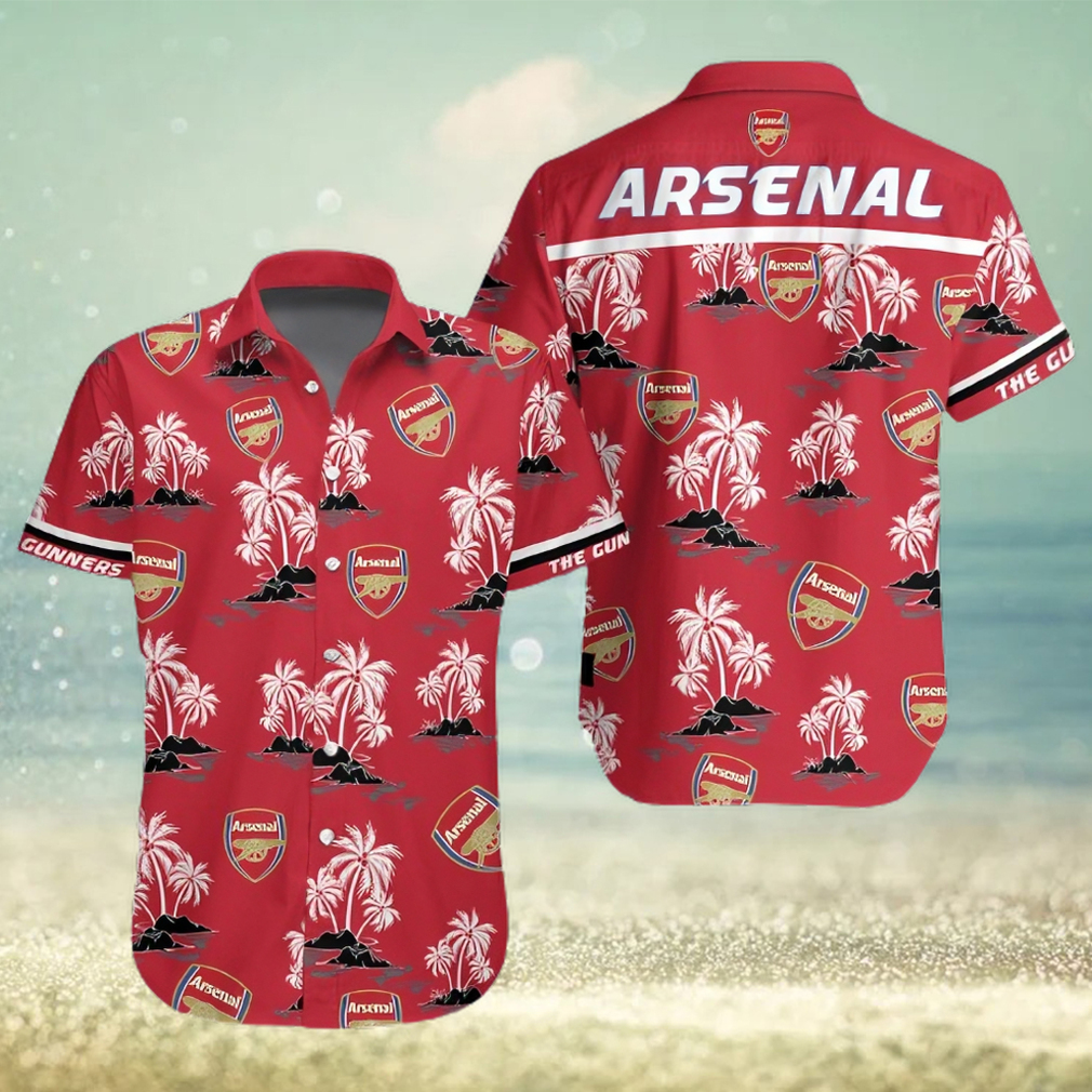 Arsenal Fc Logo Trending Hawaiian Shirt - Limotees