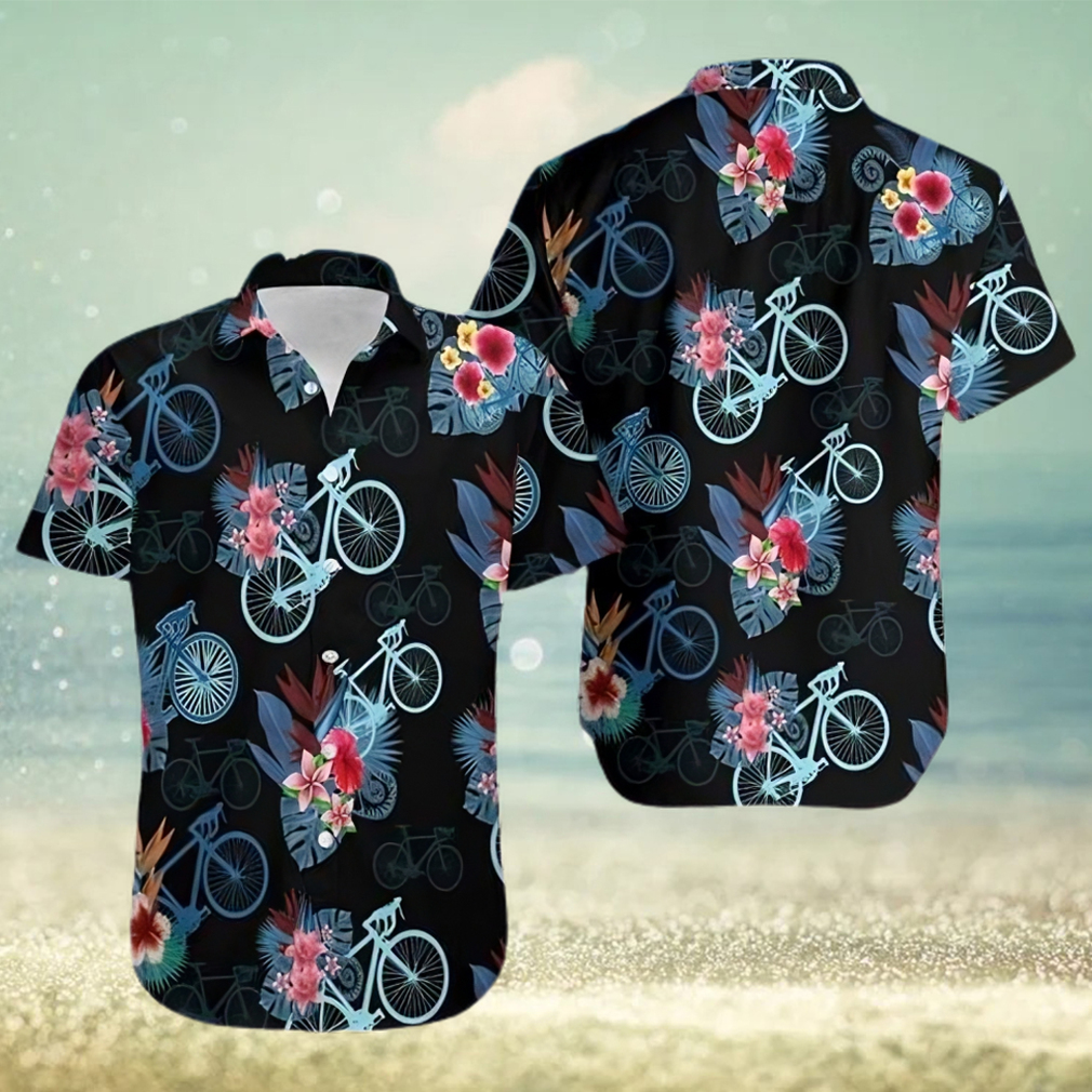 Art Bicycle 3d All Over Printed Trending Hawaiian Shirt - Limotees