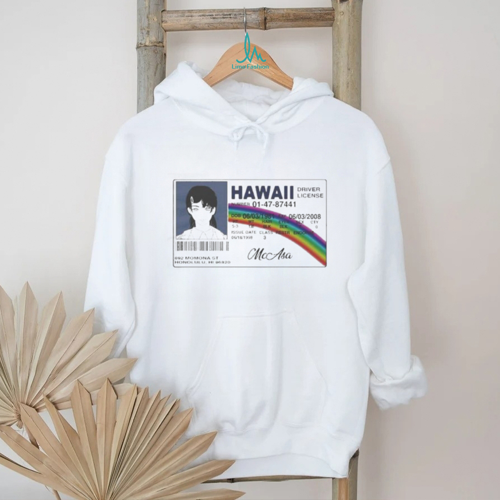 Asa Mitaka Hawaii Driver License Shirt - Limotees