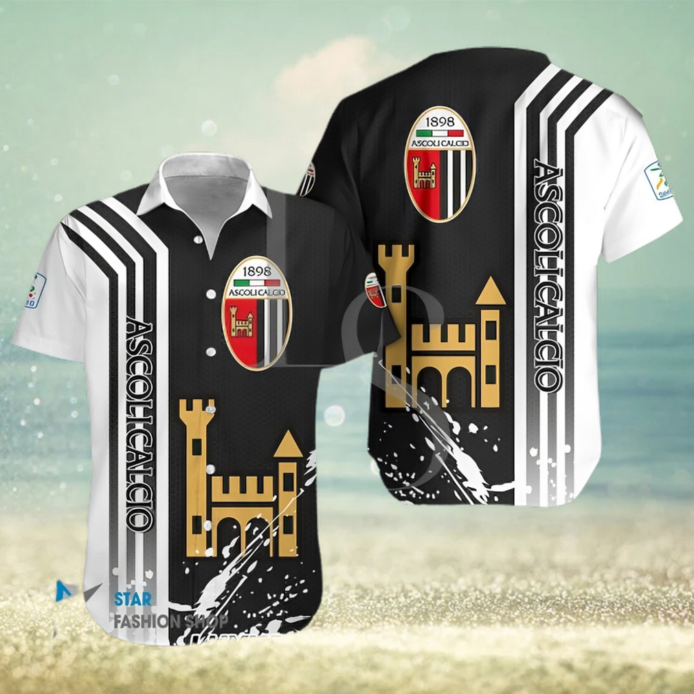 Ascoli Calcio 1898 Seria B Hawaiian Shirt - Limotees